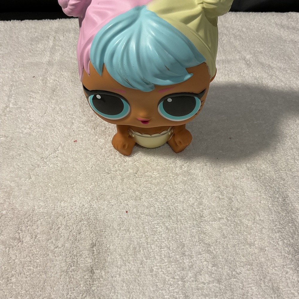LOL Surprise Colorful Doll W/ Pink/ Blue/Yellow  Hair 6" doll